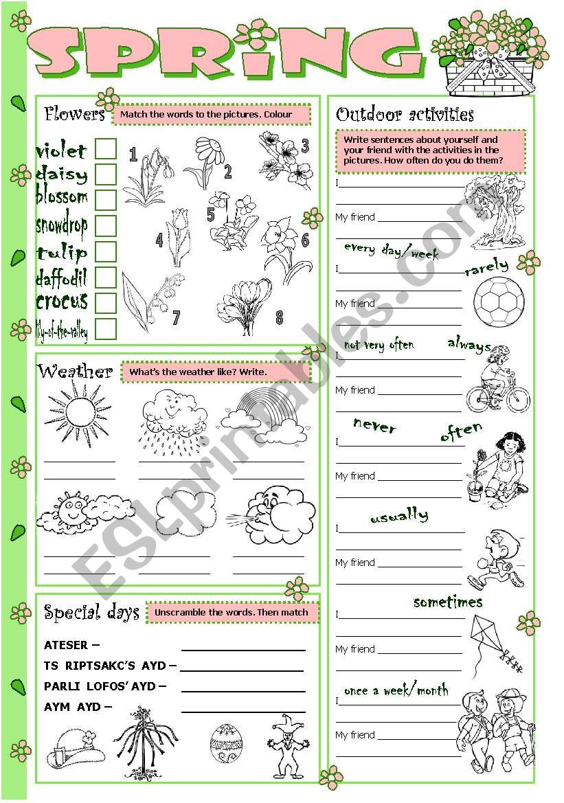 Get 85 Spring Leaves Worksheet Ideas 3