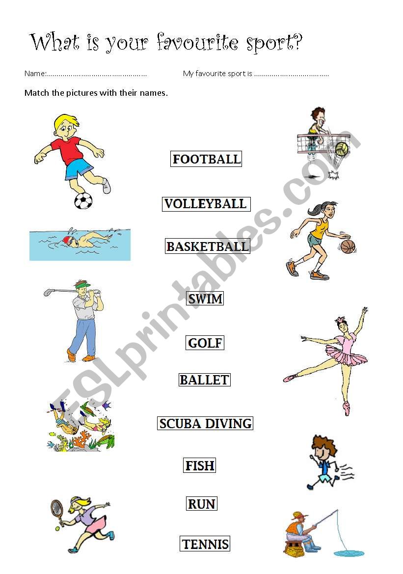 Get 85 Summer Sports Worksheet 24