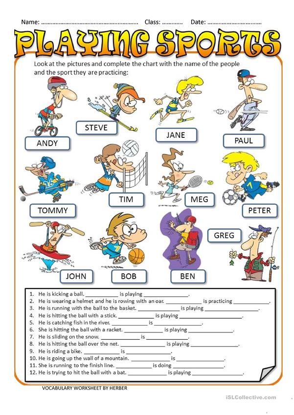 Get 85 Summer Sports Worksheet 28