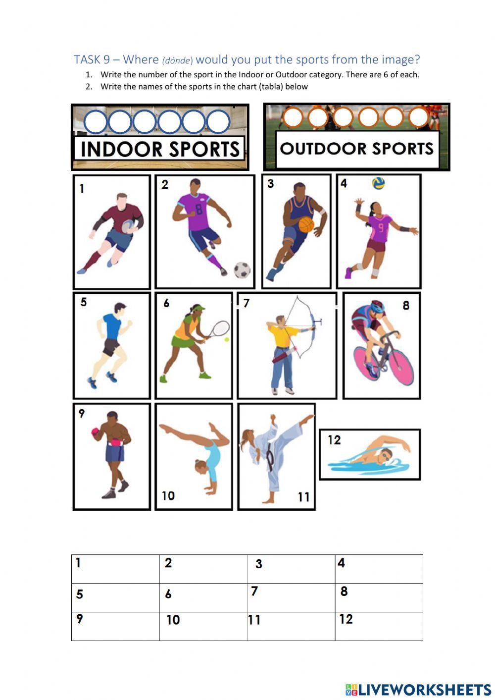 Get 85 Summer Sports Worksheet 57