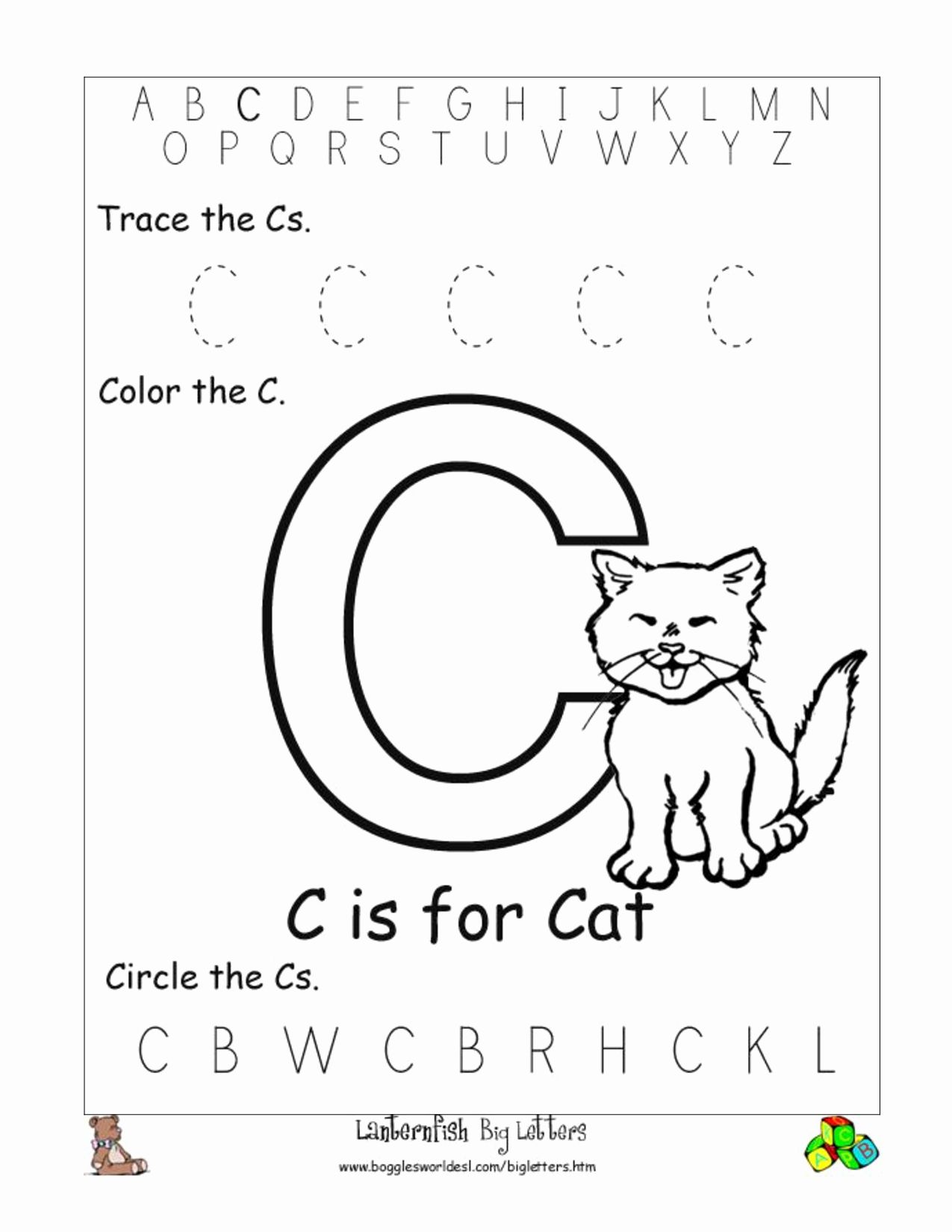 Get 85 The Letter C Worksheet Ideas 1