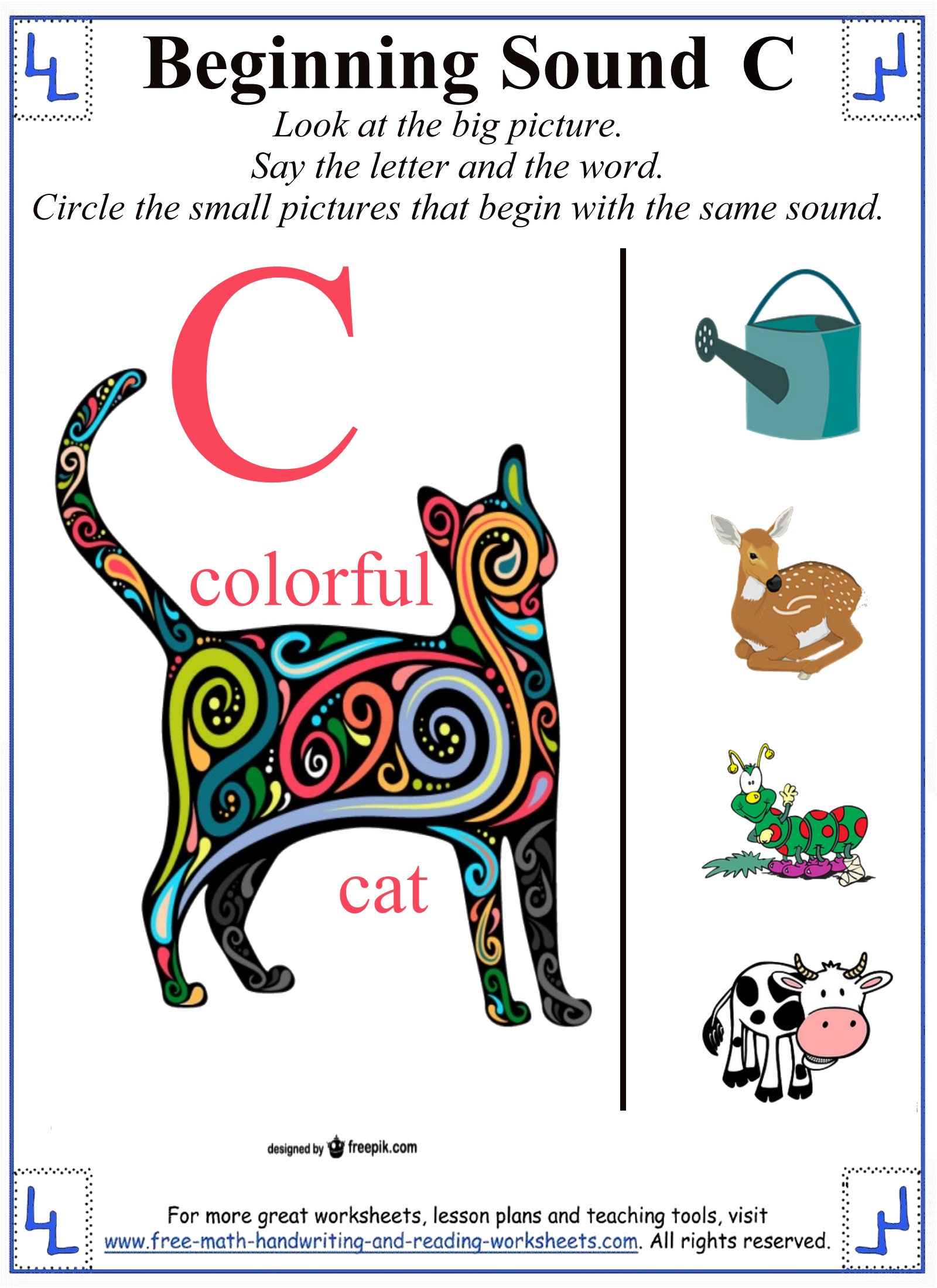 Get 85 The Letter C Worksheet Ideas 19