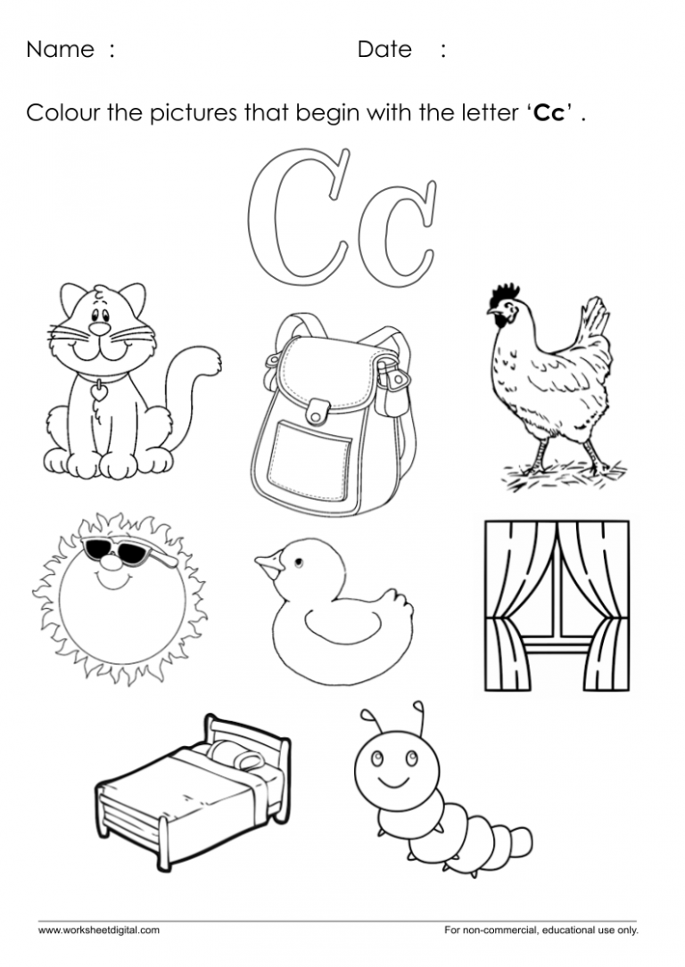 Get 85 The Letter C Worksheet Ideas 37