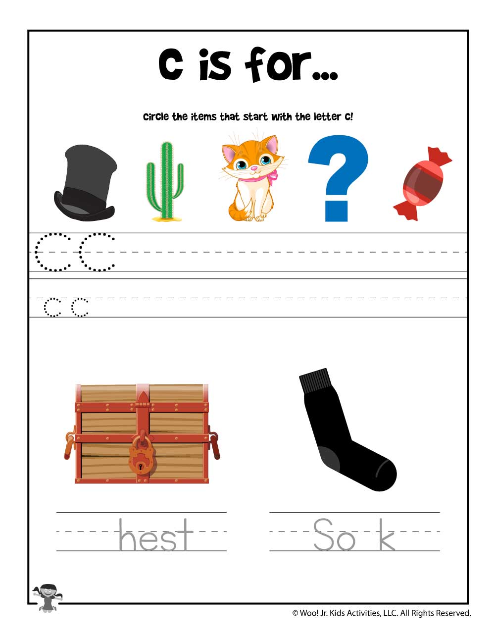 Get 85 The Letter C Worksheet Ideas 38