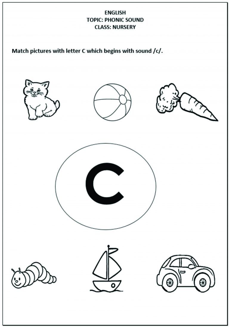 Get 85 The Letter C Worksheet Ideas 58