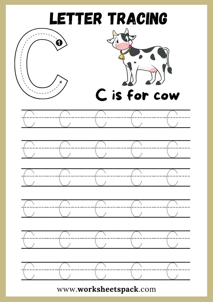 Get 85 The Letter C Worksheet Ideas 71