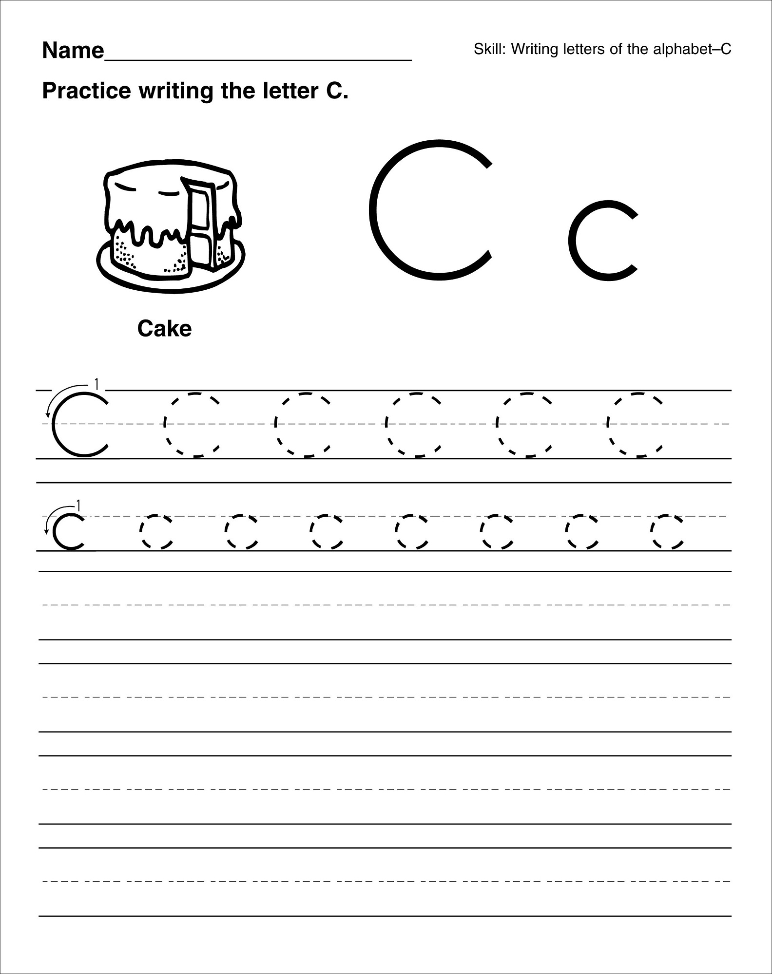 Get 85 The Letter C Worksheet Ideas 80