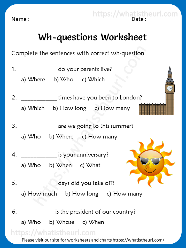 Get 85 Worksheets On Wh Questions Ideas 28