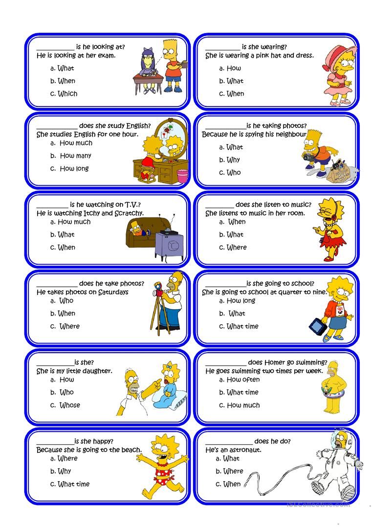 Get 85 Worksheets On Wh Questions Ideas 43