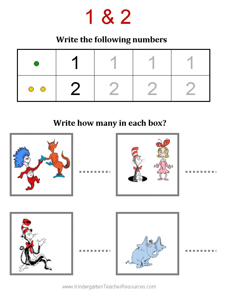 Save 85 Dr Seuss Worksheets Math 40