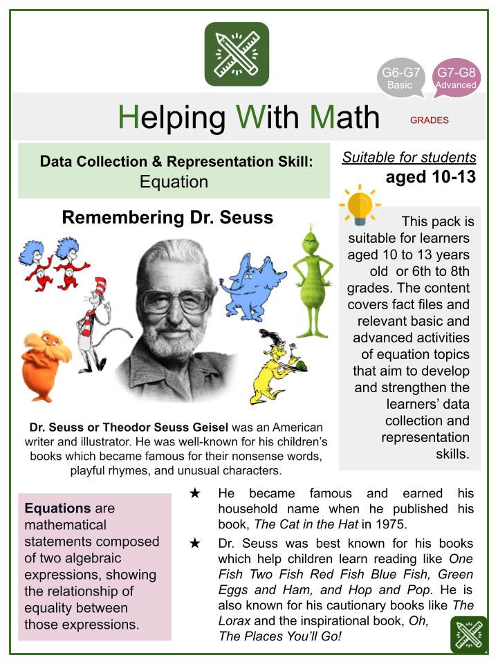 Save 85 Dr Seuss Worksheets Math 77