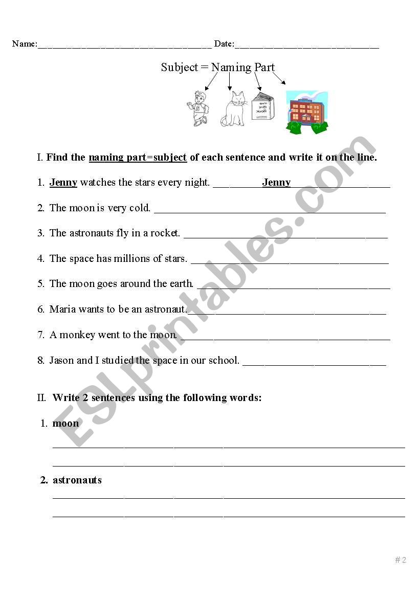 Save 85 Subjects And Predicates Worksheet 27