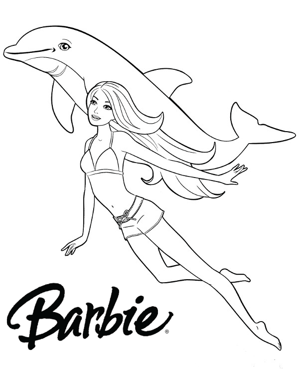 Best 45 Barbie Summer Coloring Pages Ideas 10