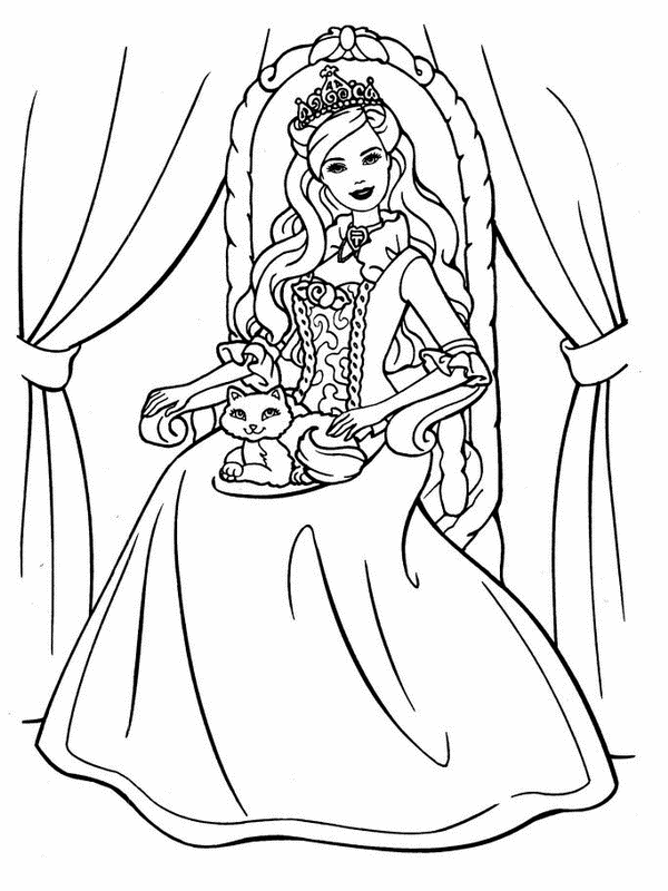 Best 45 Barbie Summer Coloring Pages Ideas 20