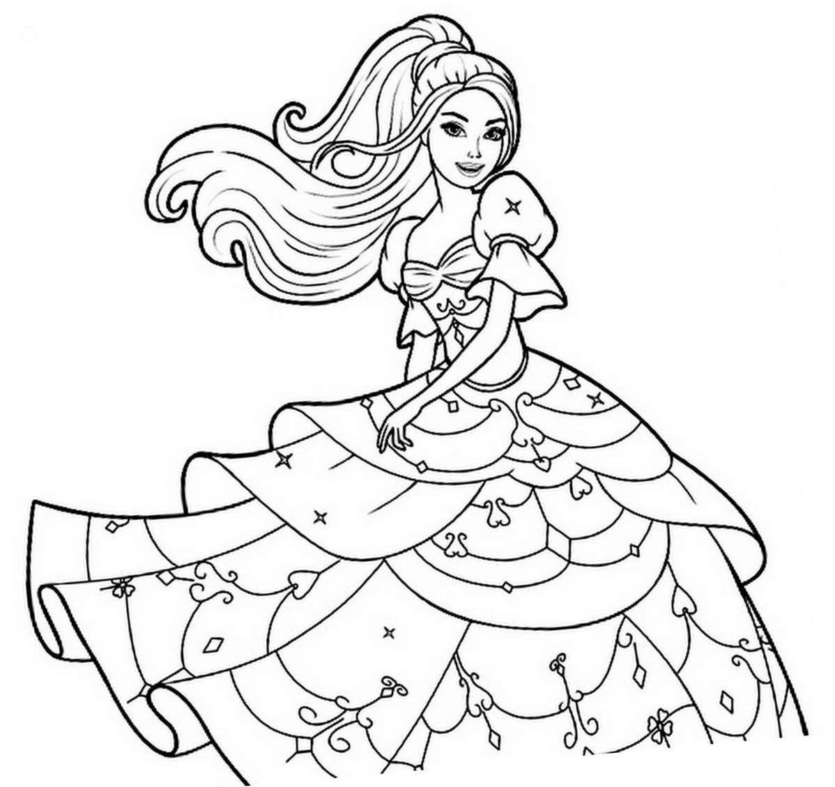 Best 45 Barbie Summer Coloring Pages Ideas 38