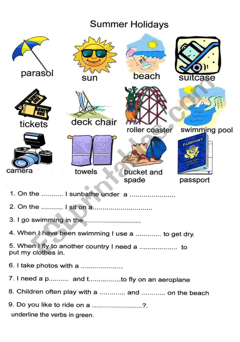 Best 45 Happy Summer Holidays Worksheets Ideas 2