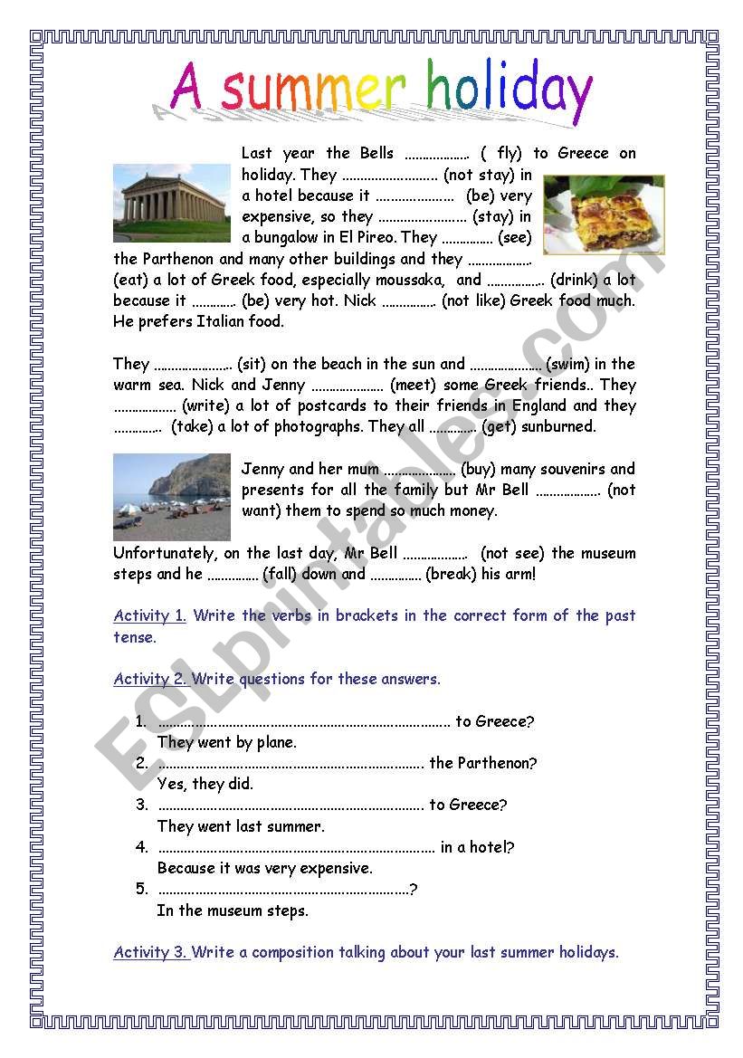 Best 45 Happy Summer Holidays Worksheets Ideas 31