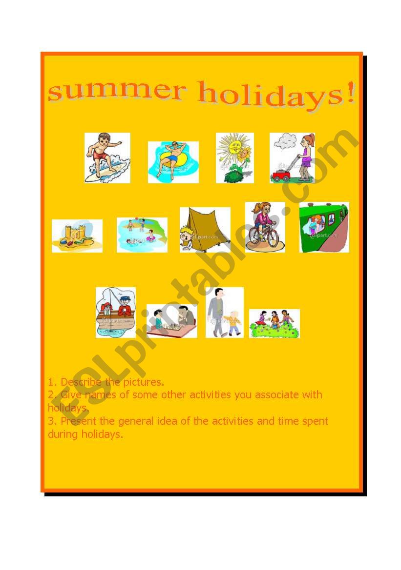 Best 45 Happy Summer Holidays Worksheets Ideas 32