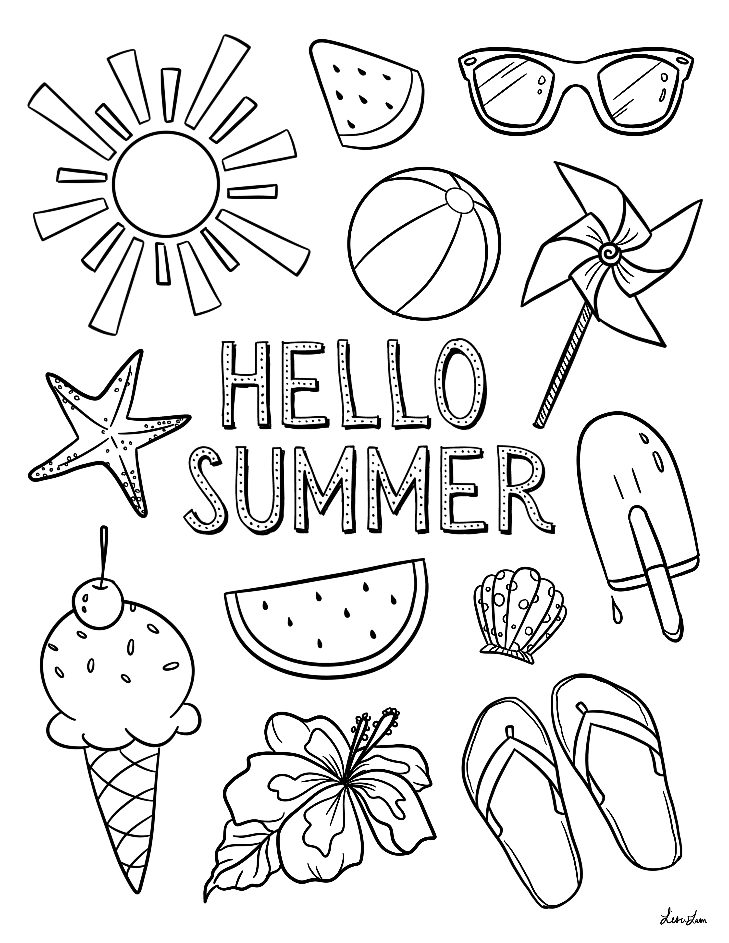 Best 45 Hello Summer Worksheets Ideas 1