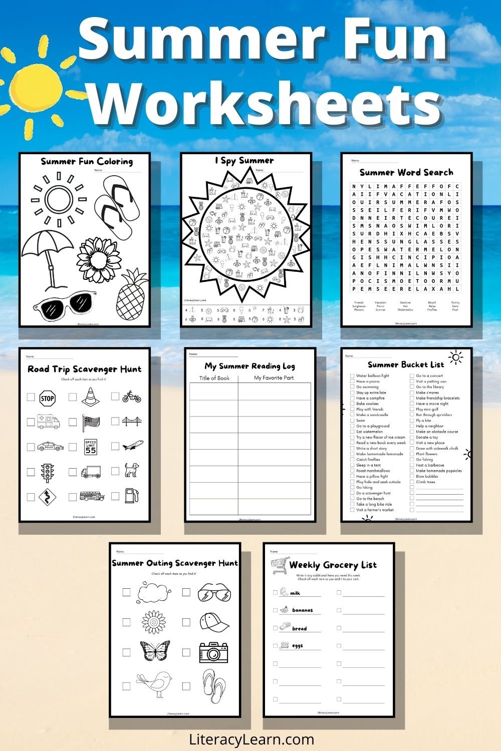 Best 45 Hello Summer Worksheets Ideas 3