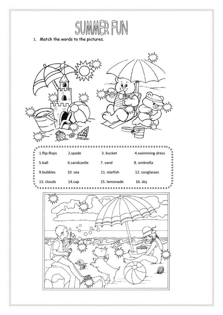 Best 45 Hello Summer Worksheets Ideas 39