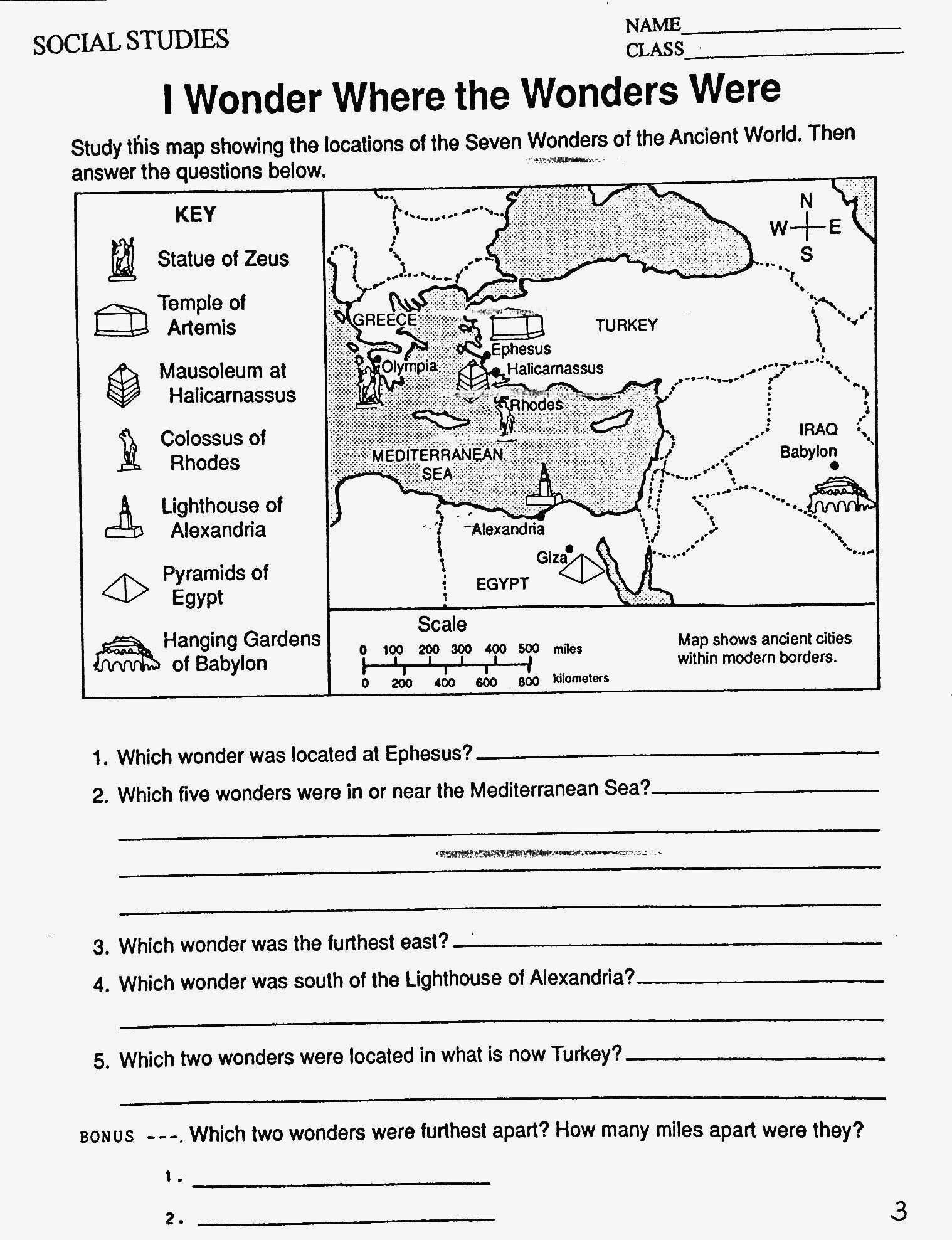 Best 45 Social Studies Worksheets Ideas 10