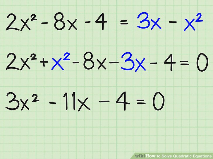 Best 45 Solving Quadratic Equations Ideas 13