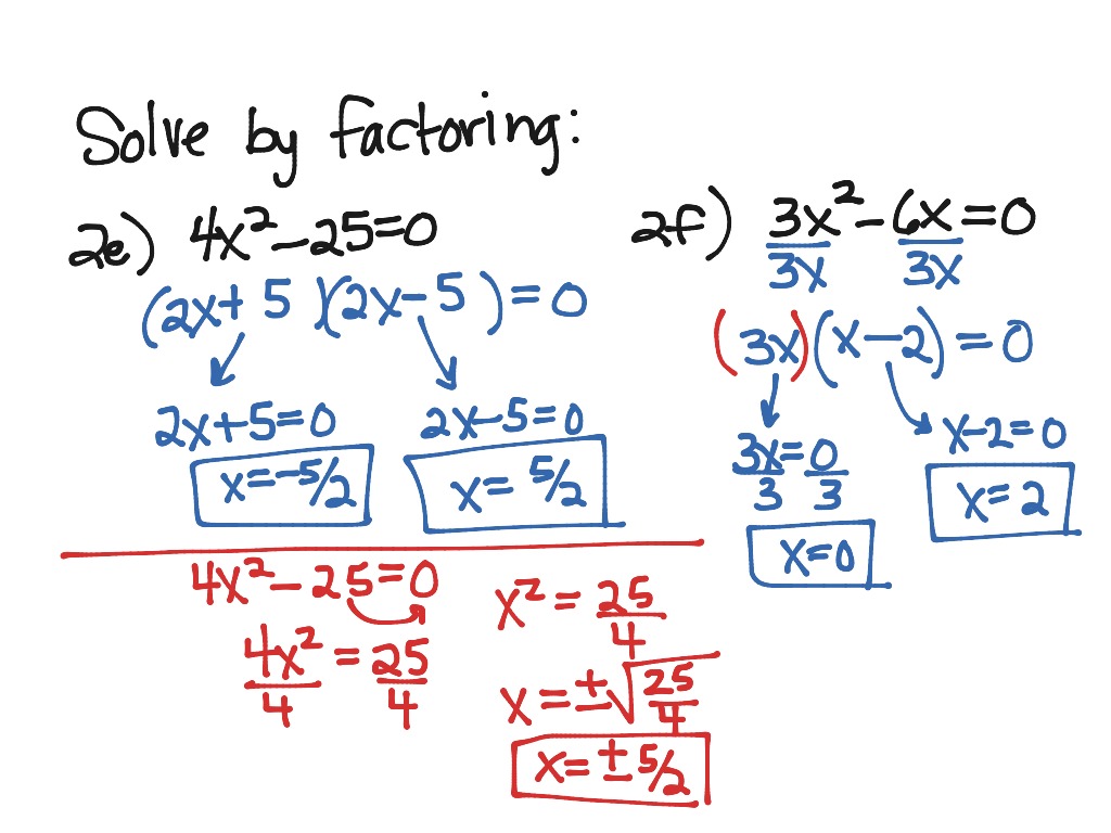 Best 45 Solving Quadratic Equations Ideas 18