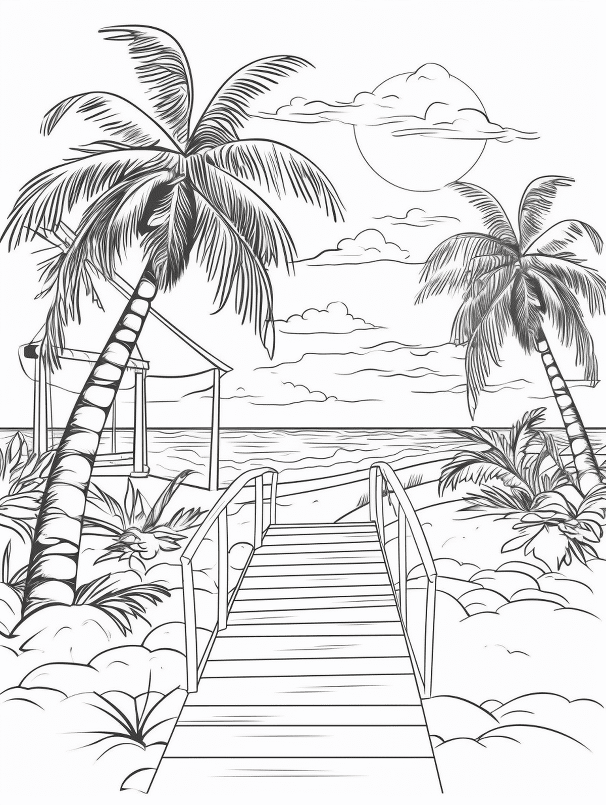 Best 45 Summer Coloring Pages Collage Ideas 31