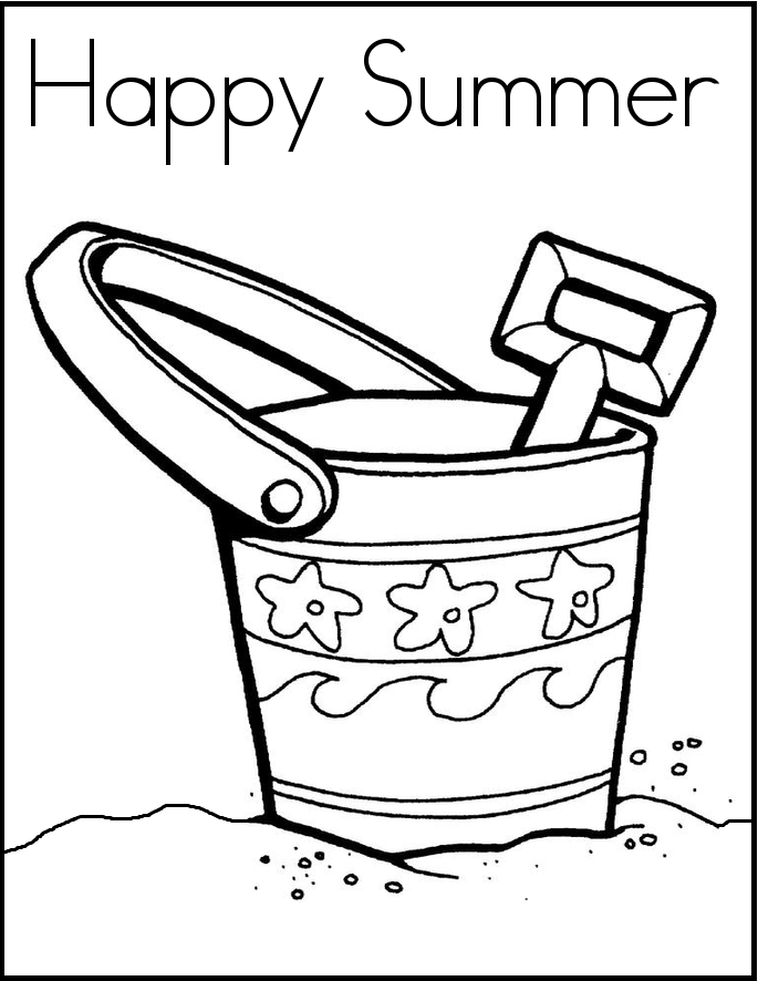 Best 45 Summer Coloring Pages Colored Ideas 39