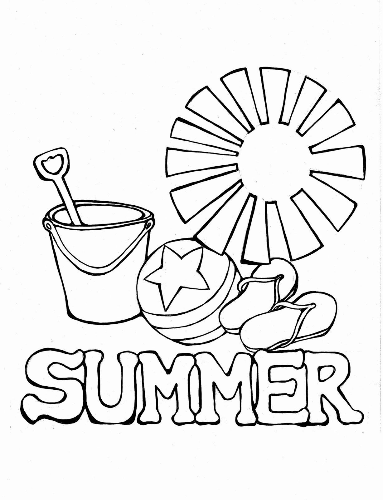 Best 45 Summer Coloring Pages Cute Ideas 12