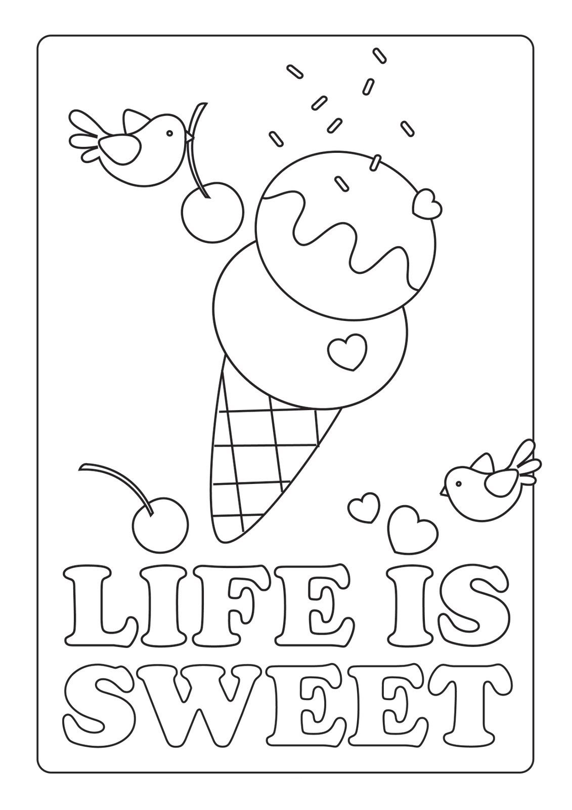 Best 45 Summer Coloring Pages Cute Ideas 15