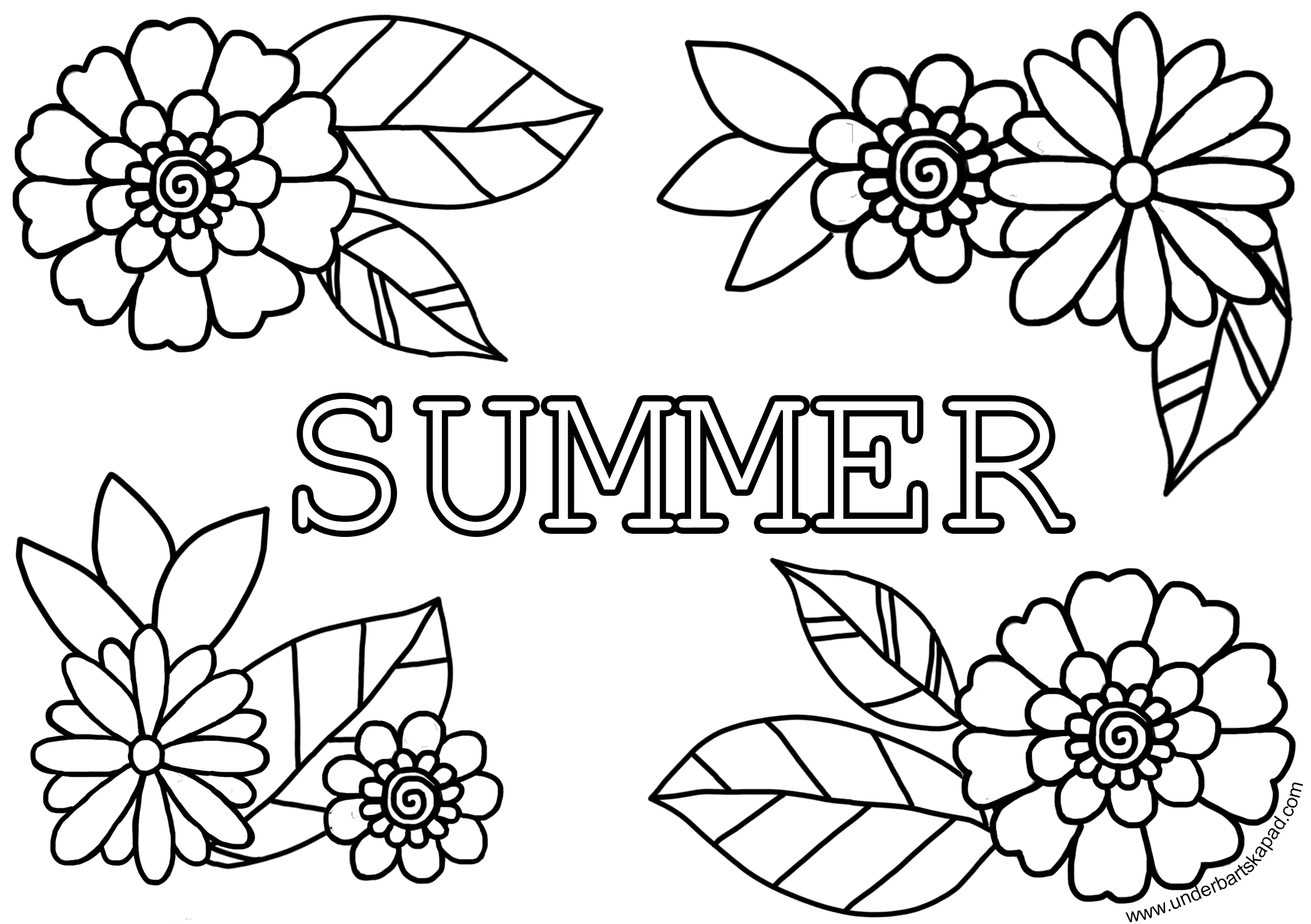 Best 45 Summer Coloring Pages Cute Ideas 16