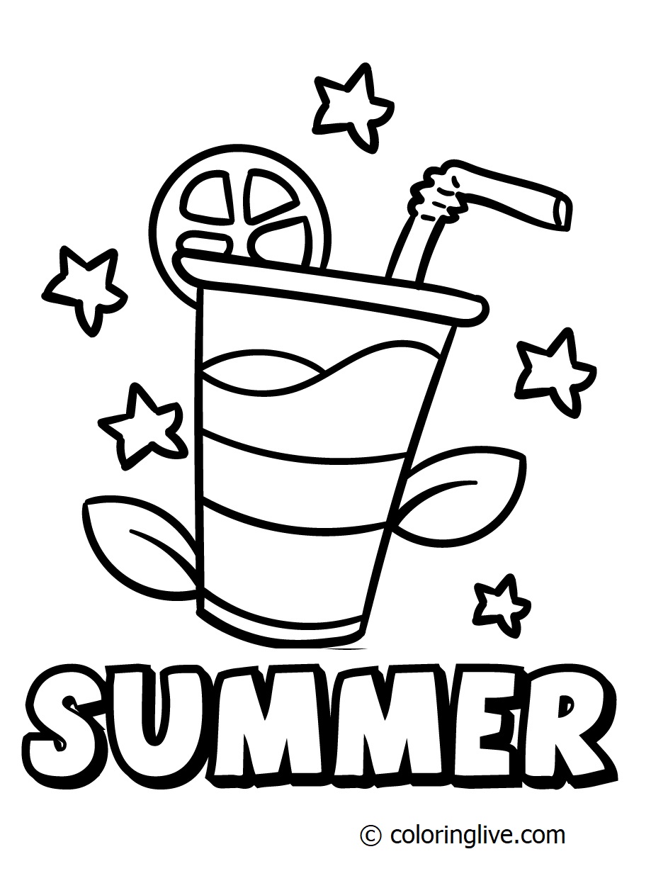 Best 45 Summer Coloring Pages Cute Ideas 28