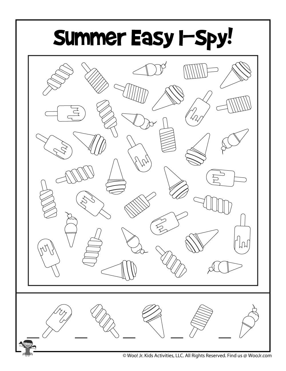 Best 45 Summer Worksheets I Spy Ideas 34