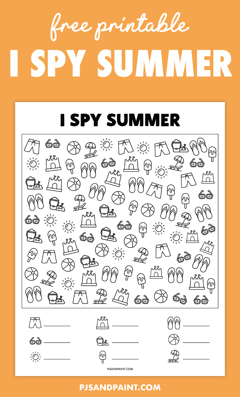 Best 45 Summer Worksheets I Spy Ideas 36