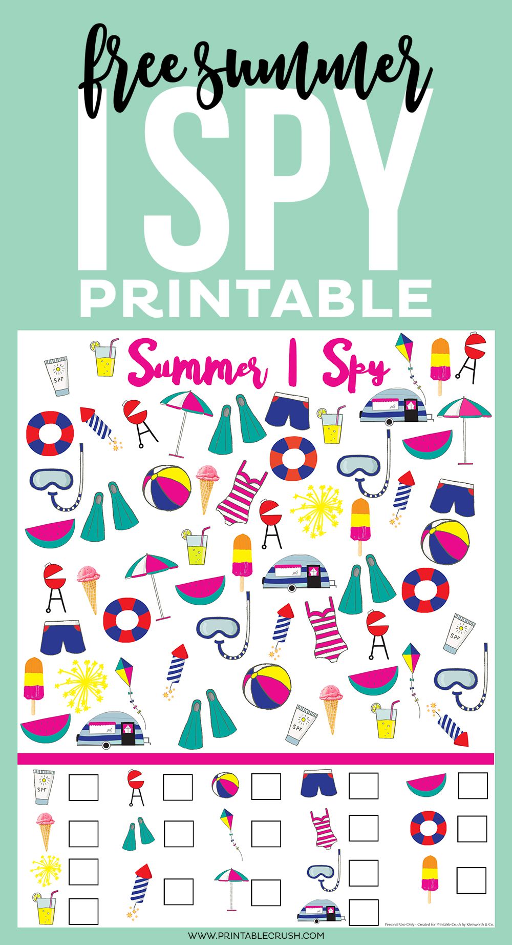 Best 45 Summer Worksheets I Spy Ideas 40