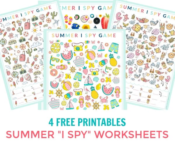 Best 45 Summer Worksheets I Spy Ideas 8