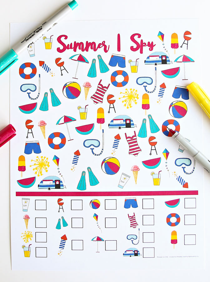 Best 45 Summer Worksheets I Spy Ideas 9