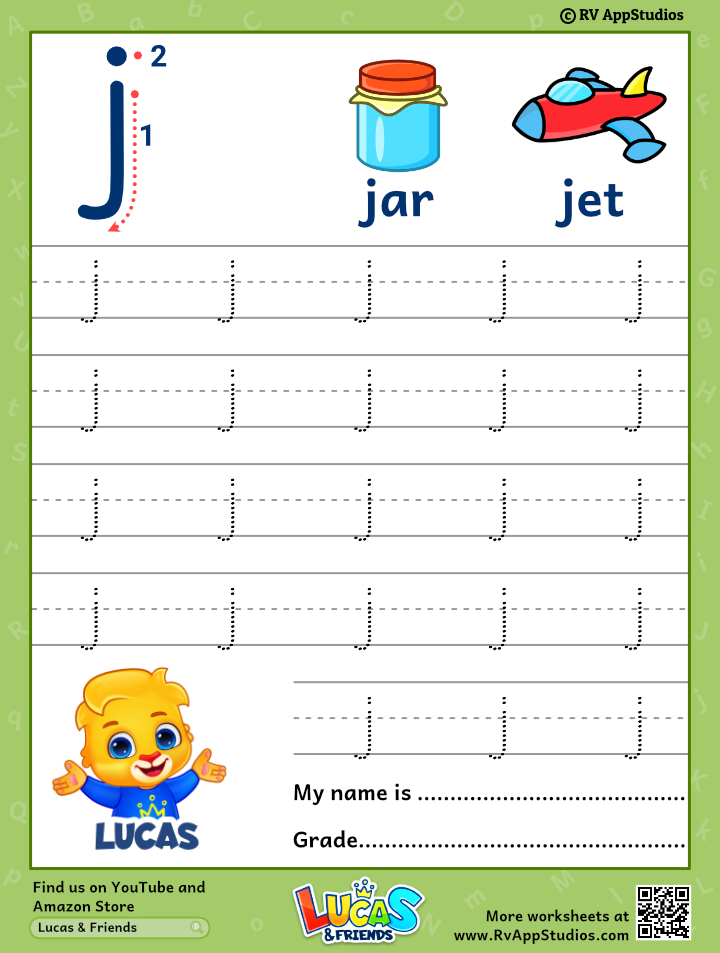 Best 50 Letter J Worksheets Ideas 14