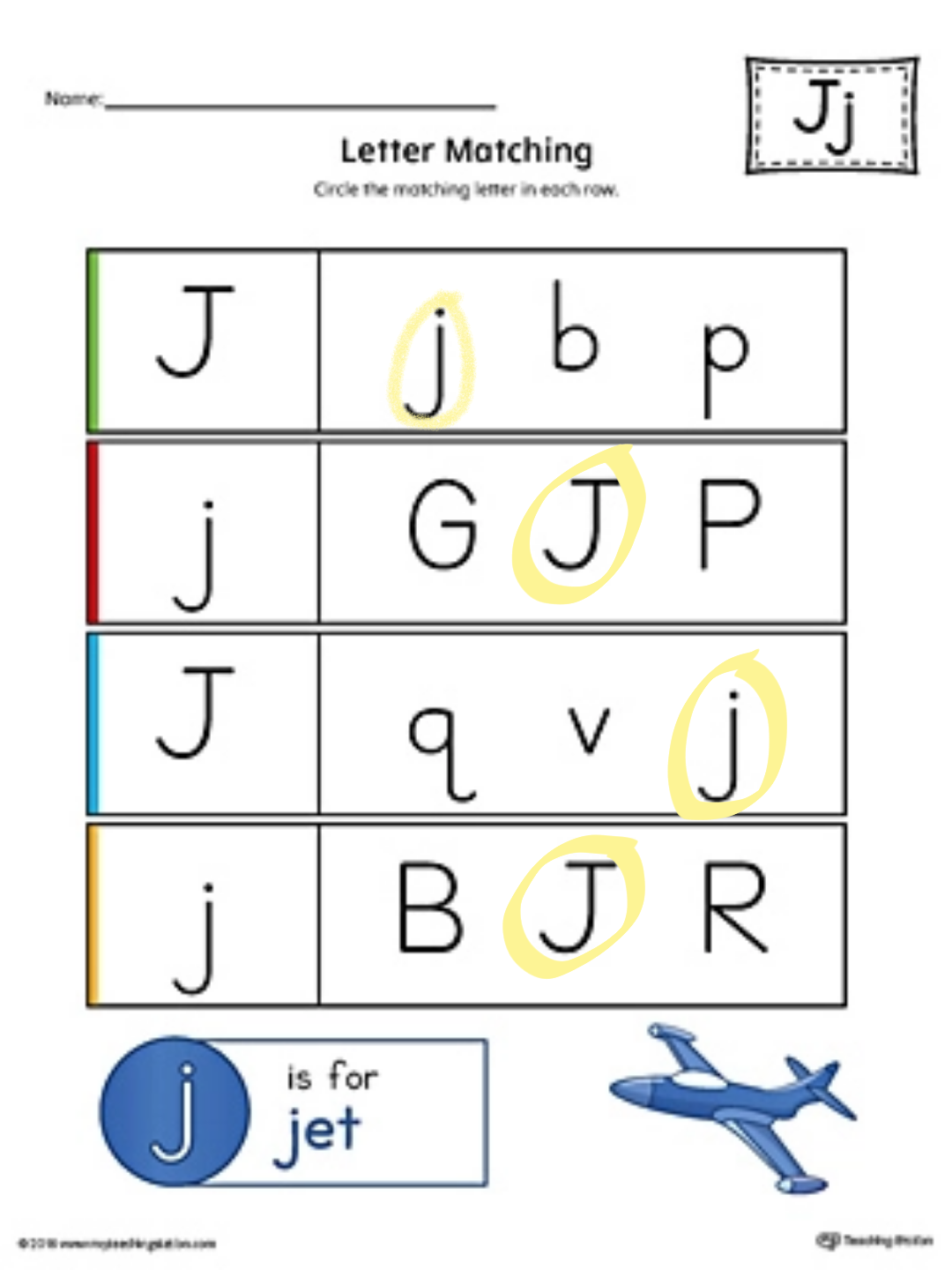 Best 50 Letter J Worksheets Ideas 18