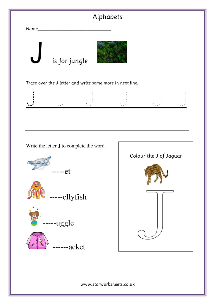 Best 50 Letter J Worksheets Ideas 38