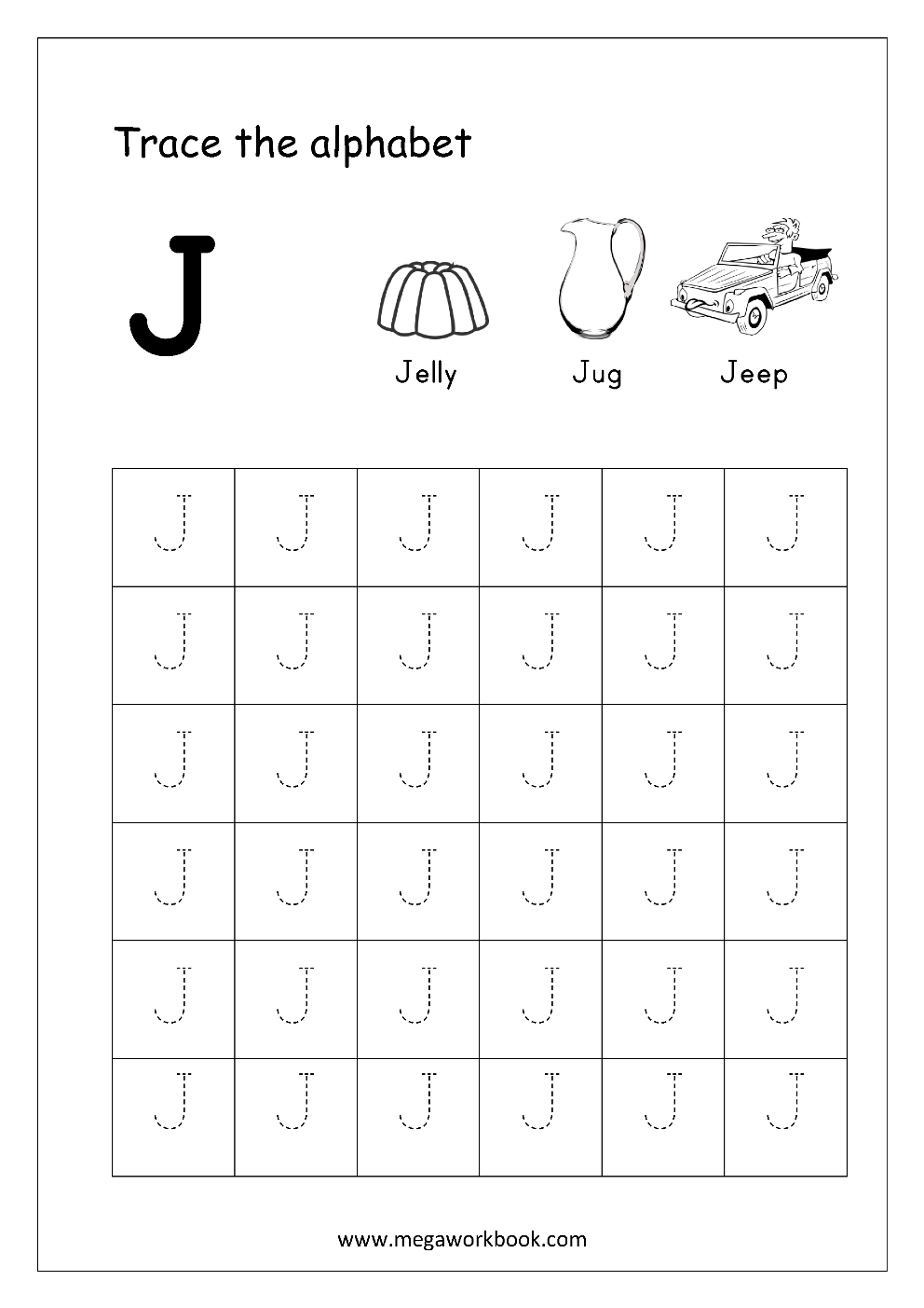 Best 50 Letter J Worksheets Ideas 42