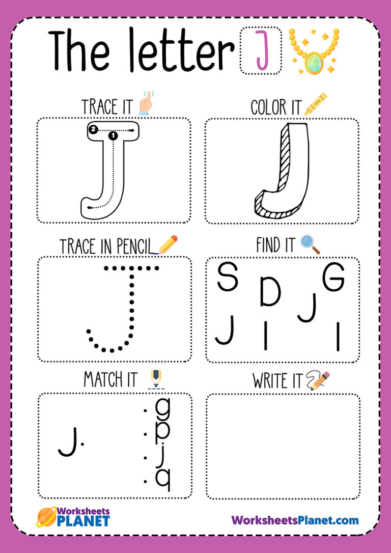 Best 50 Letter J Worksheets Ideas 49