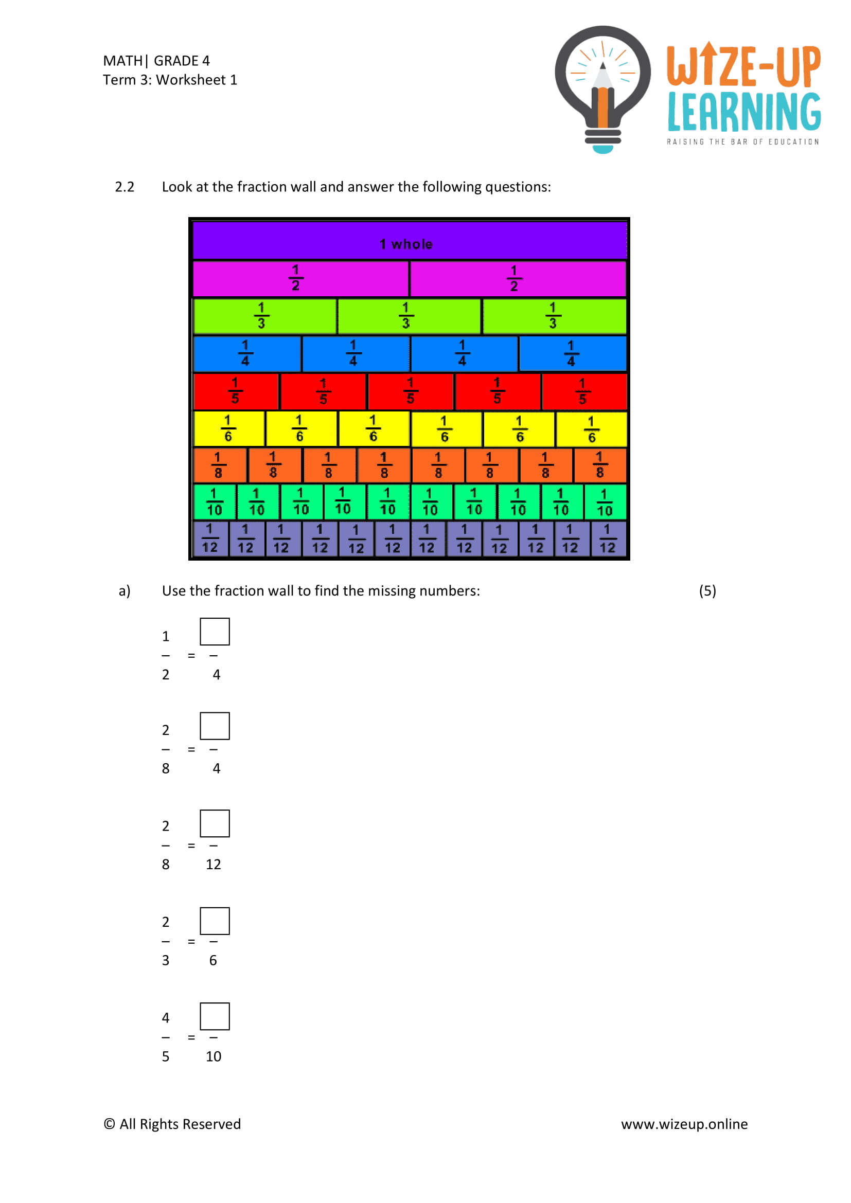 Best 50 Math Worksheets Grade 4 Ideas 6