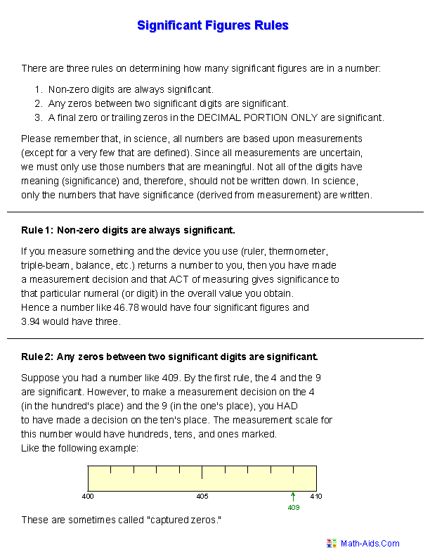 Best 50 Significant Figures Worksheets Ideas 27