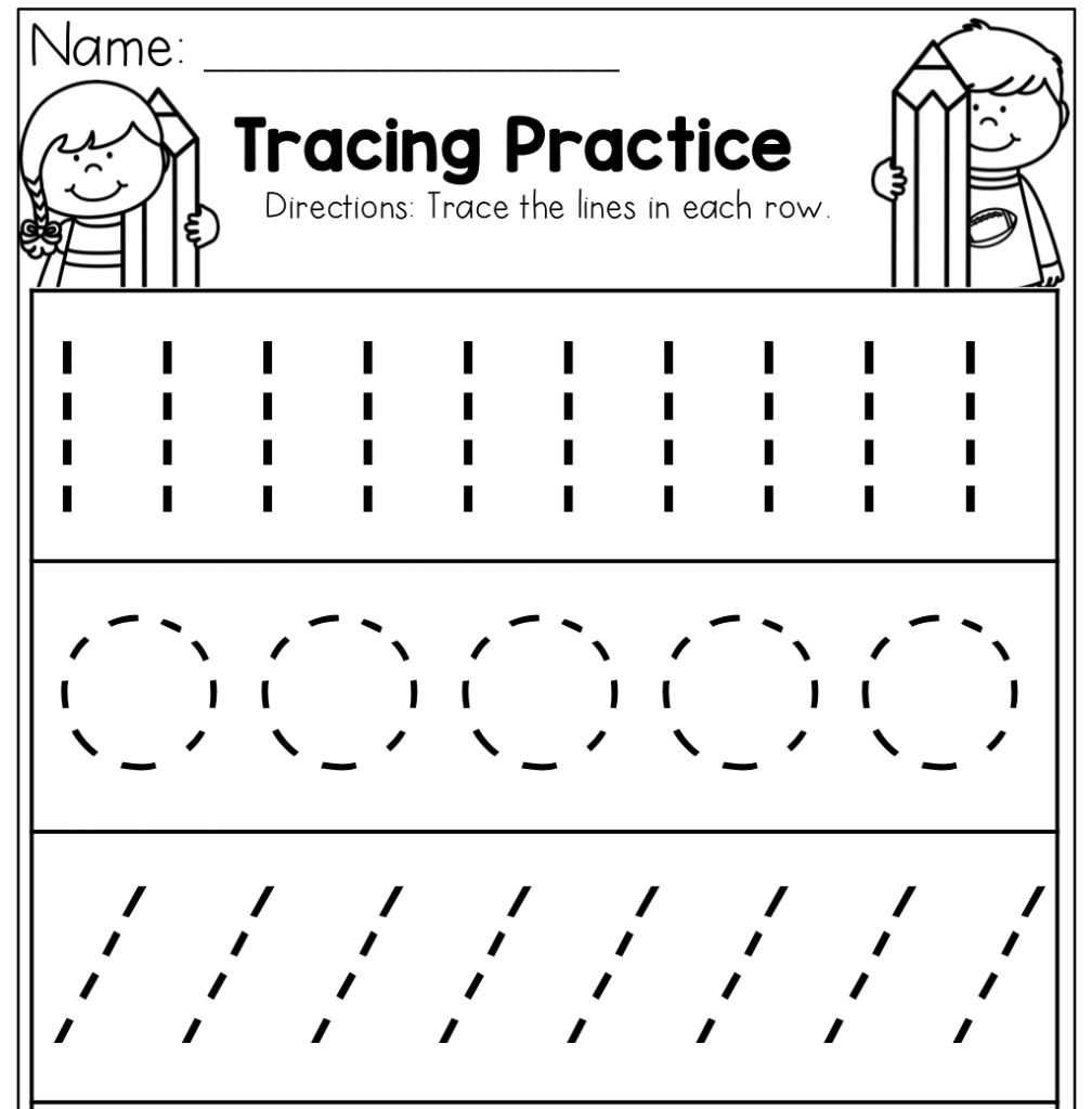 Best 50 Tracing Worksheets For Preschoolers Ideas 31