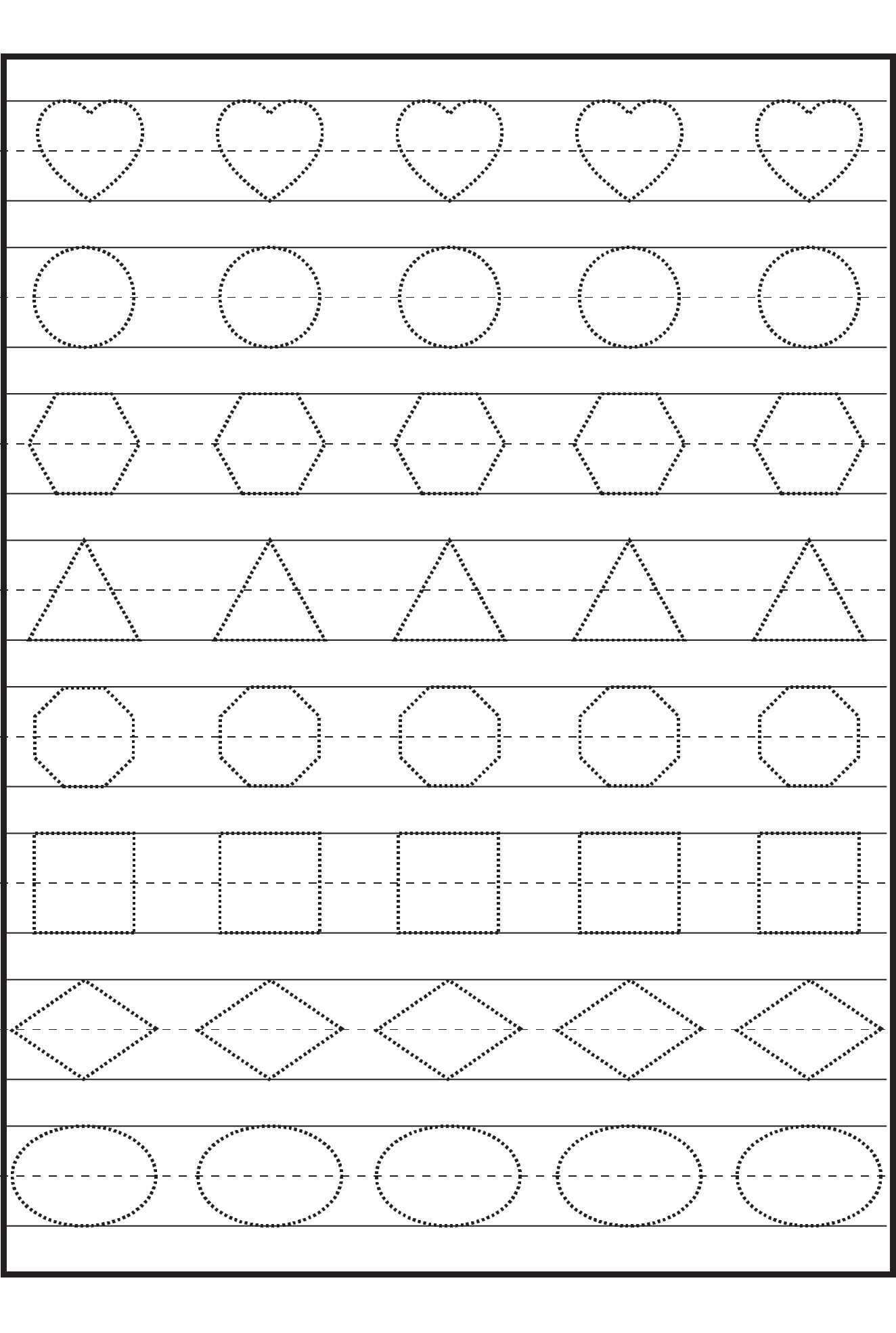 Best 50 Tracing Worksheets For Preschoolers Ideas 33