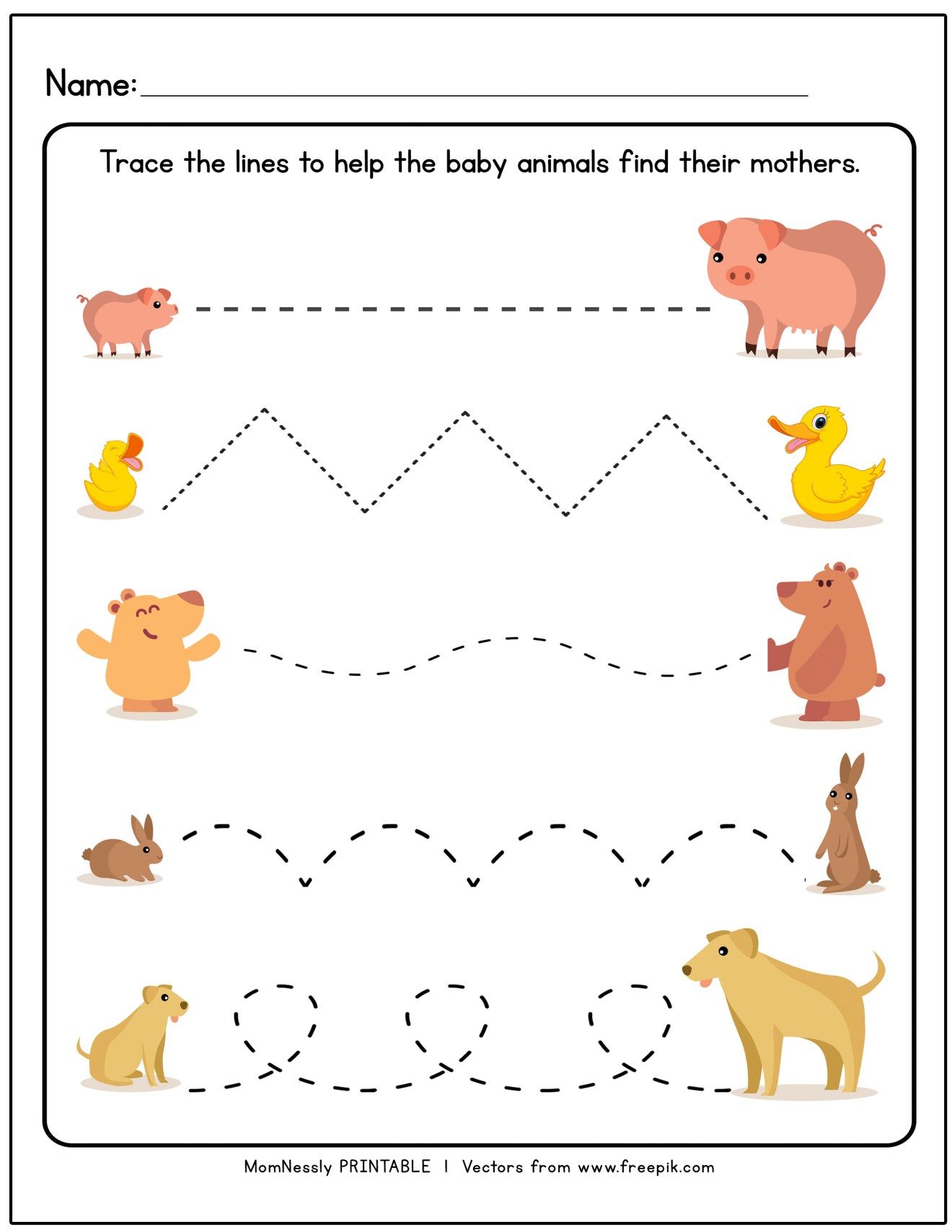 Best 50 Tracing Worksheets For Preschoolers Ideas 5