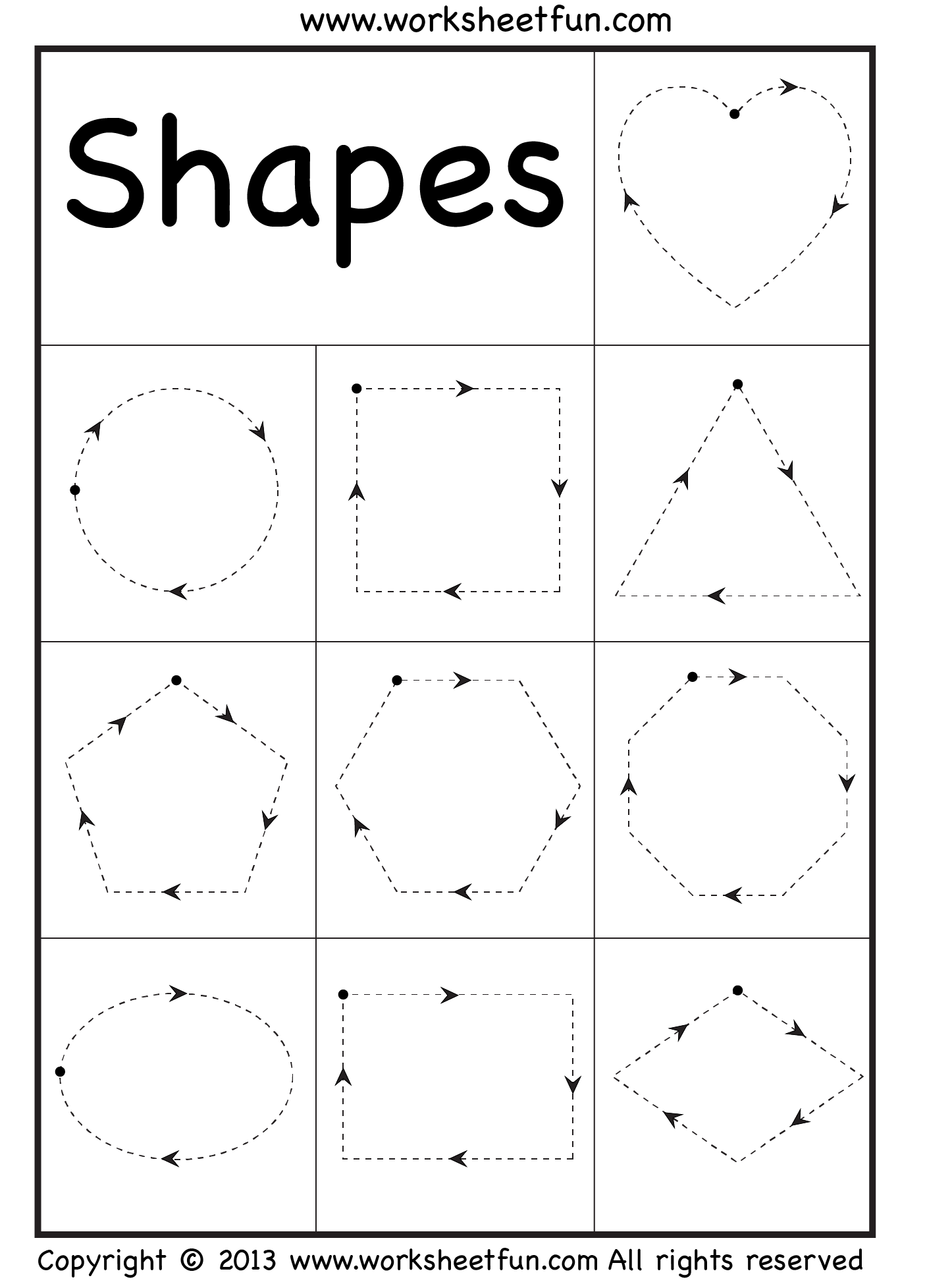 Best 50 Tracing Worksheets For Preschoolers Ideas 50